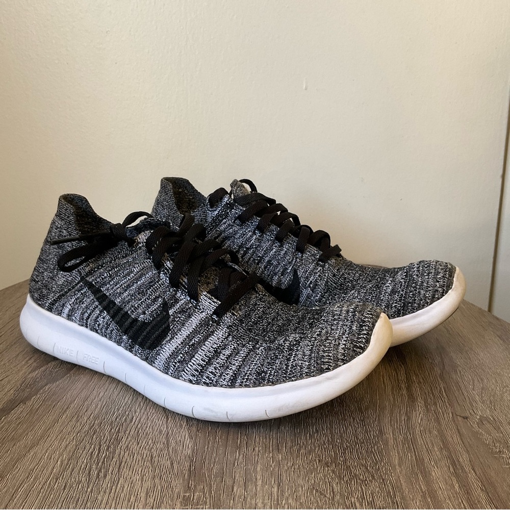 Nike Free Run Gray Static Running Shoes women’s size 7.5